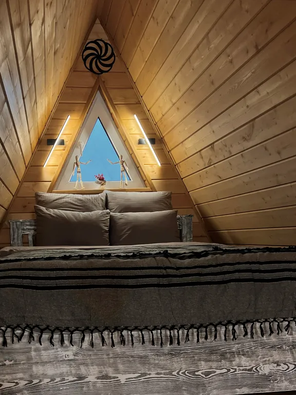 А-фрейм домик