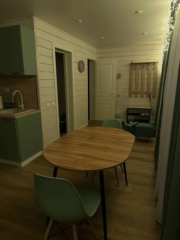 Дом с видом на озеро с баней