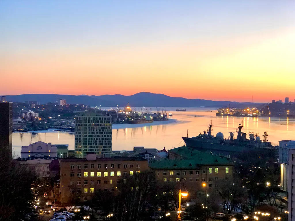 Квартира Квартира Вид на Золотой мост — Владивосток
