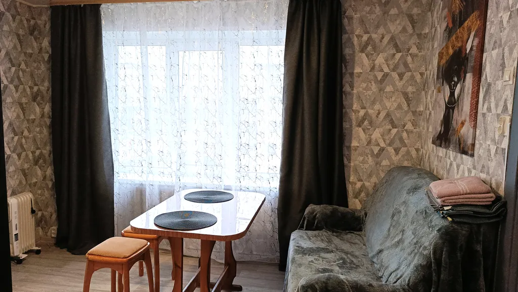 Чистая, светлая, уютная квартира-студия с кондиционером