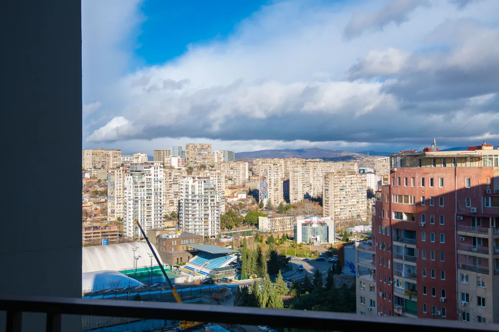 Уютная квартира в грузинском стиле в центре с парковкой