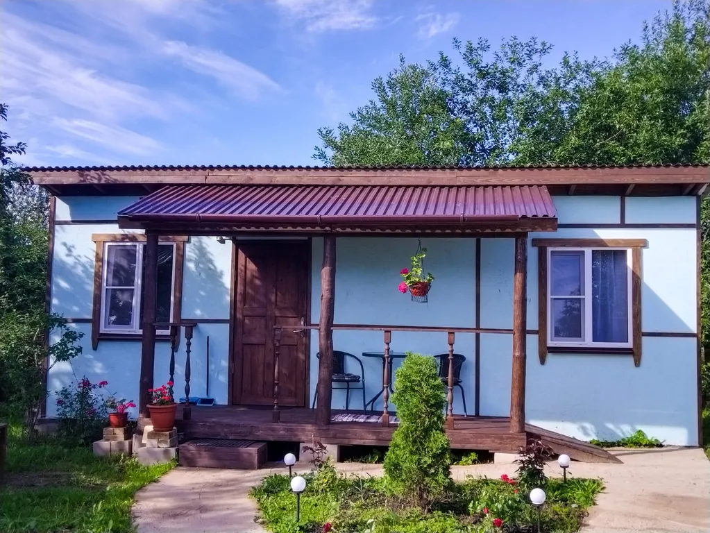 Уютный домик с баней