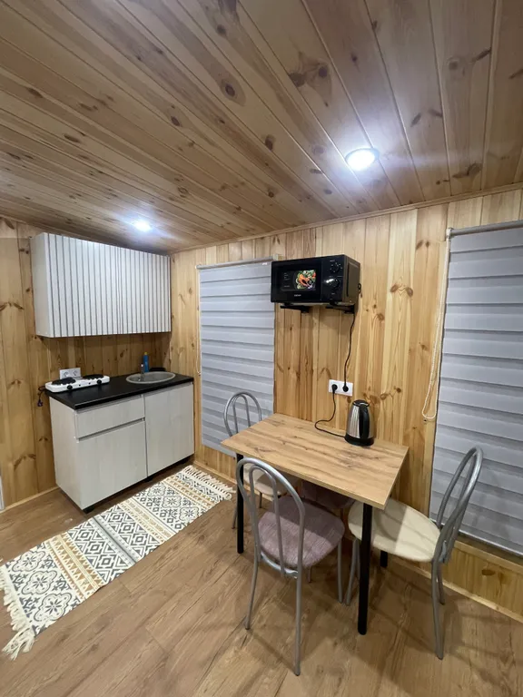 Частный дом у горы