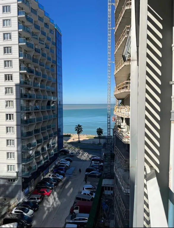 Квартира с видом на море, первая линия, бассейн