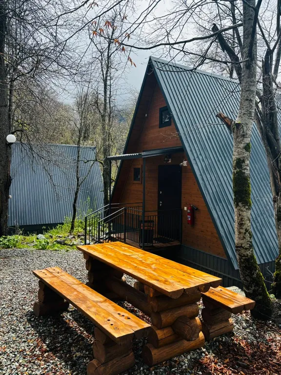 Коттедж Дом в живописном лесу (а-фрейм) — Архыз