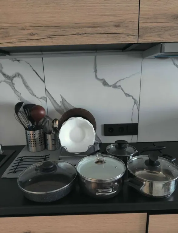 Уютная студия с красивым видом