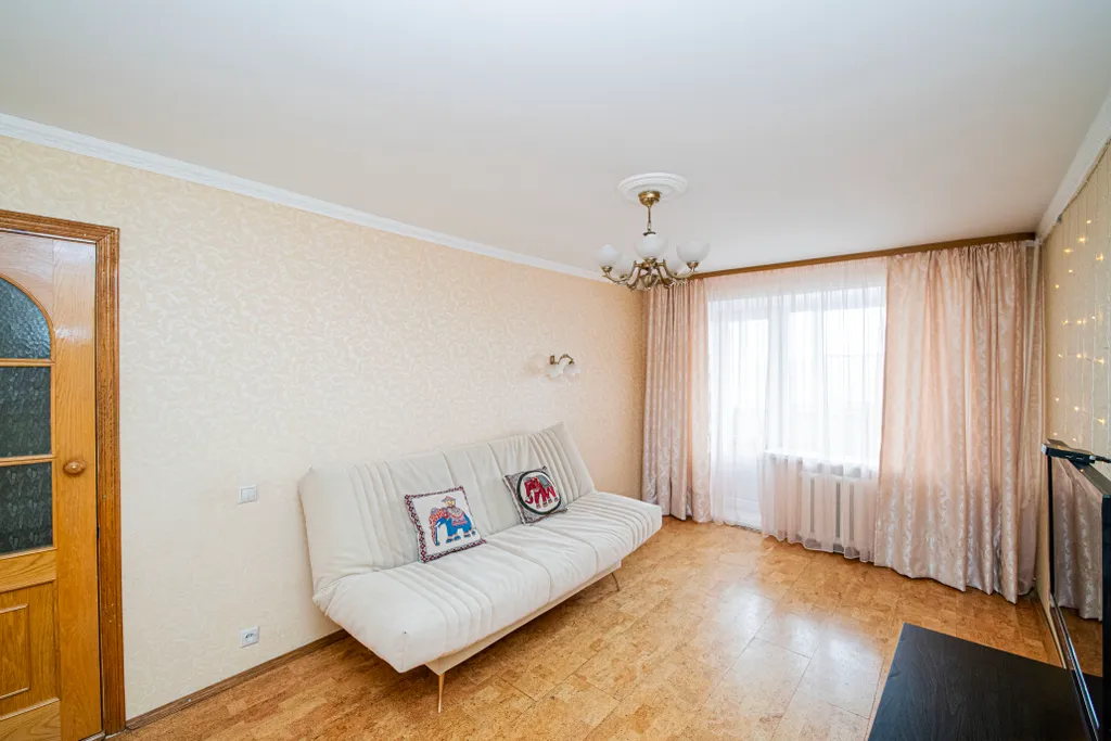 Квартира Трёхкомнатная квартира с балконом для 6 гостей — Нижний Новгород