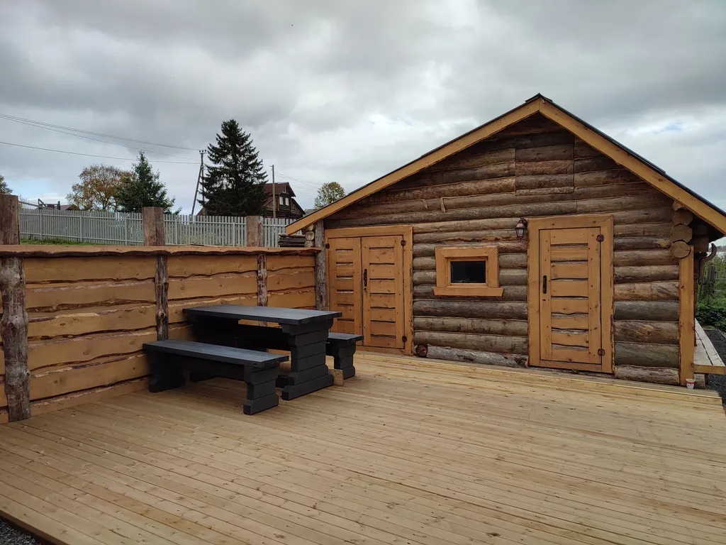 Коттедж на берегу Онежского озера