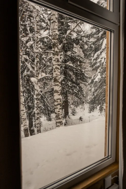 Атмосферный дом на горе в Шерегеше