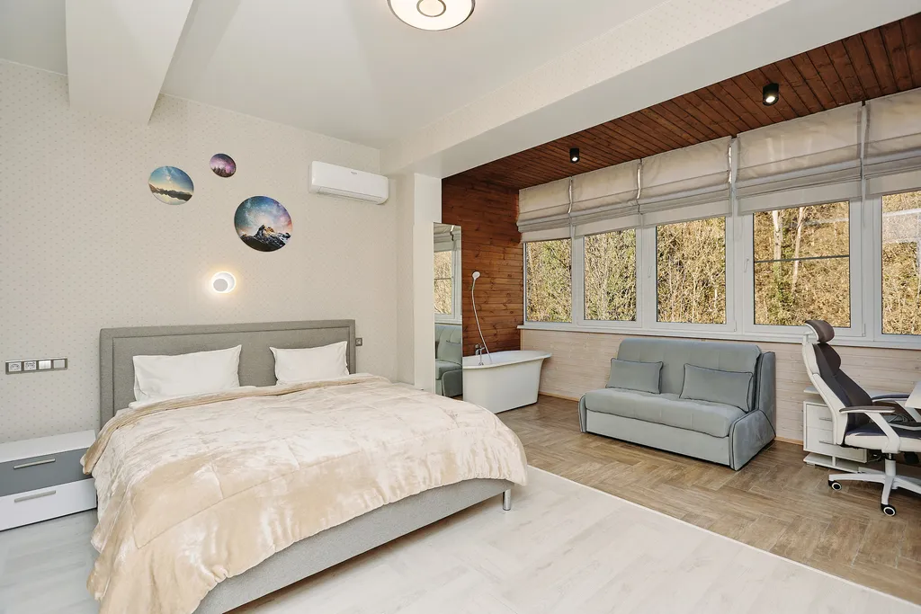 Апартамент с романтичным интерьером