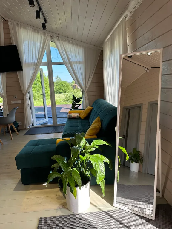 Уютный домик с прекрасной атмосферой