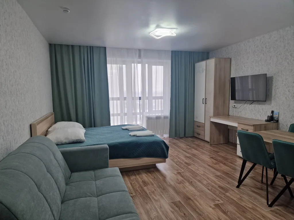 Квартира Квартира с кондиционером в центре, панорамный вид на набережную Енисея — Красноярск