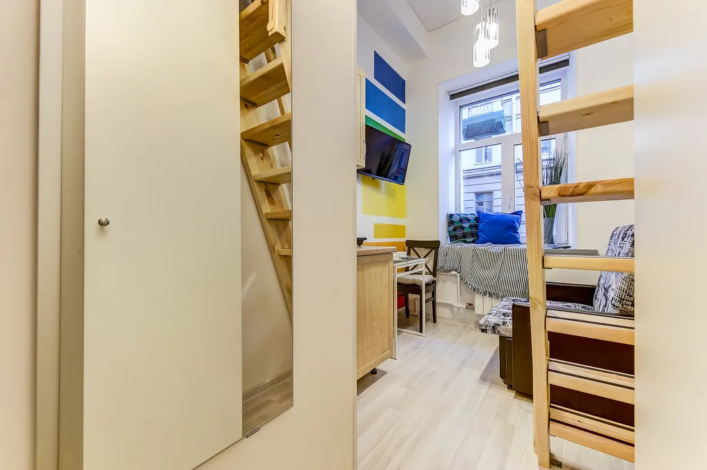 Квартира Квартира Студия в центре у Лиговского проспекта — Санкт-Петербург