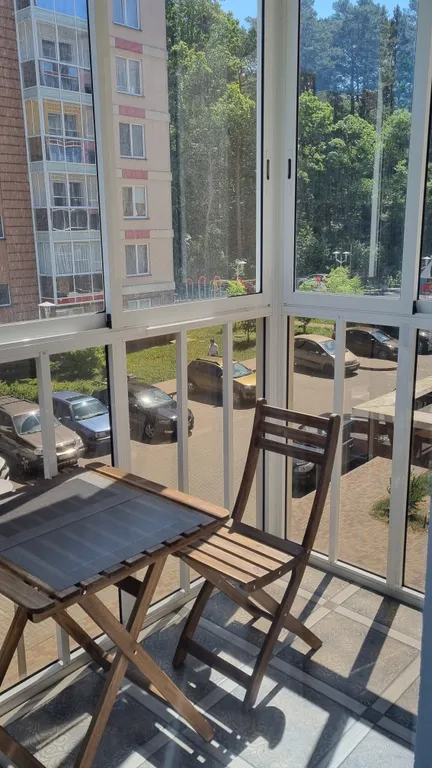 Квартира Однокомнатная квартира с гостиной у живописного озера в Светлогорске — Светлогорск