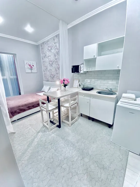 Квартира Квартира Уютная студия возле городского озера — Горячий Ключ