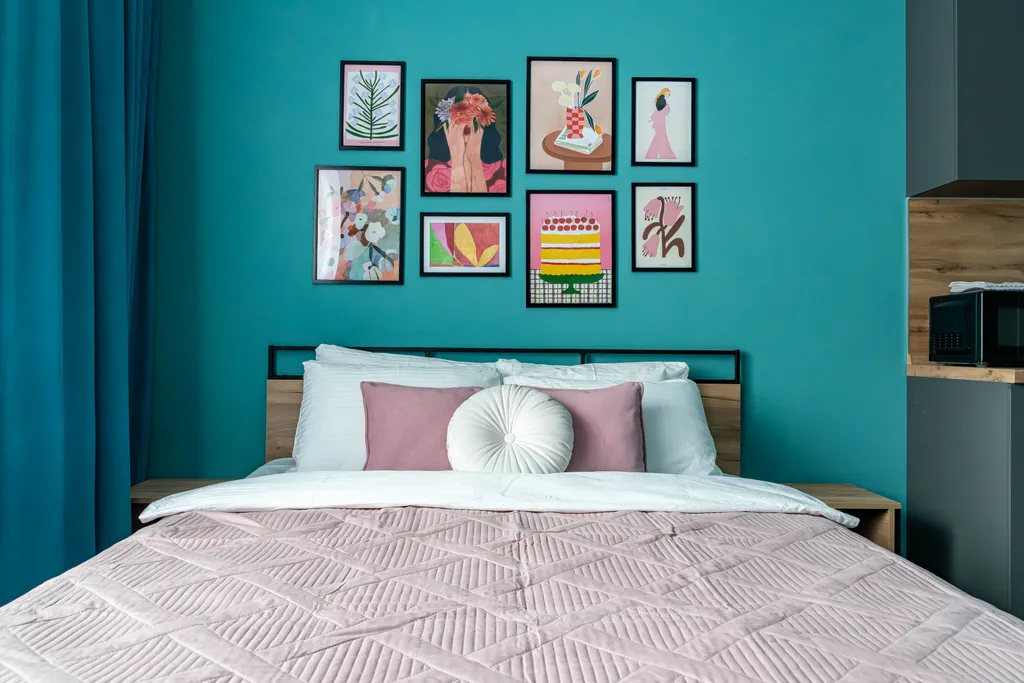 Квартира Квартира Яркая студия — Санкт-Петербург