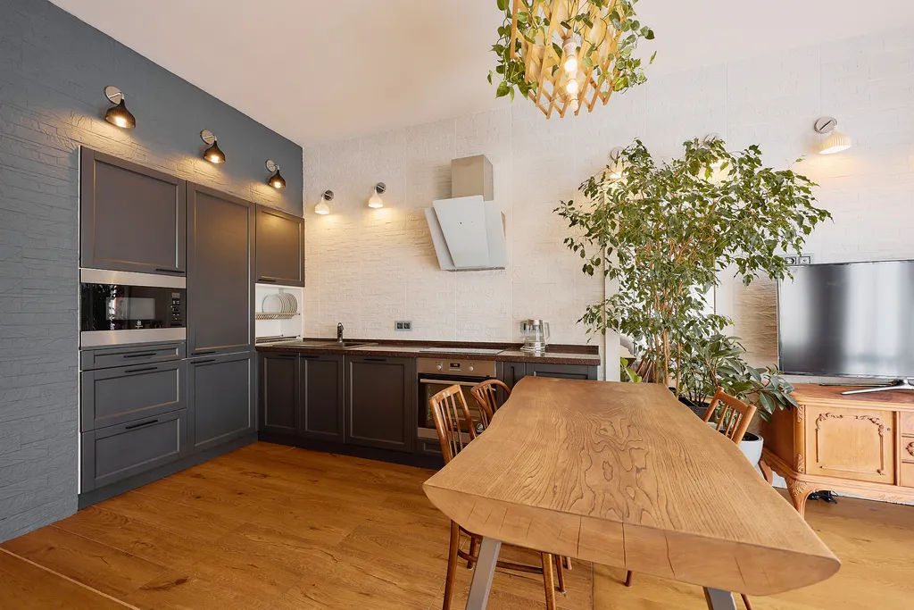 Стильный апартамент с видом на горы