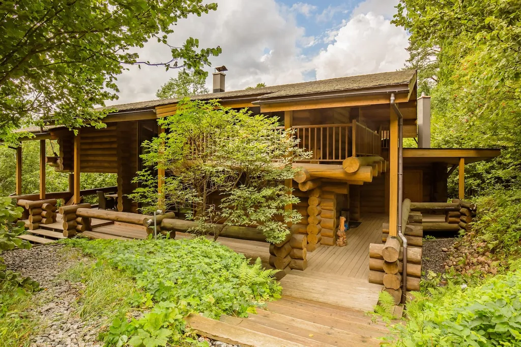 Коттедж Стильное эко-шале с комфортом 5 звезд — аренда посуточно в Токсово