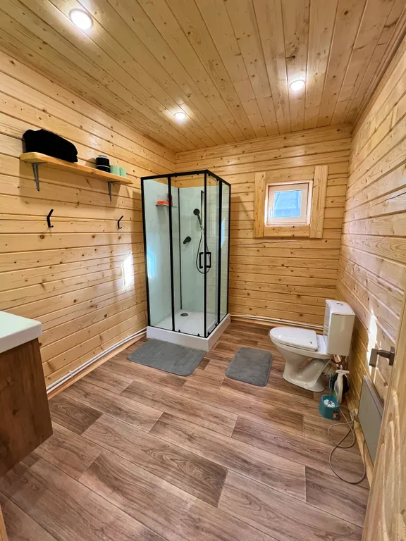 Уютный домик с баней с видом на монастырь