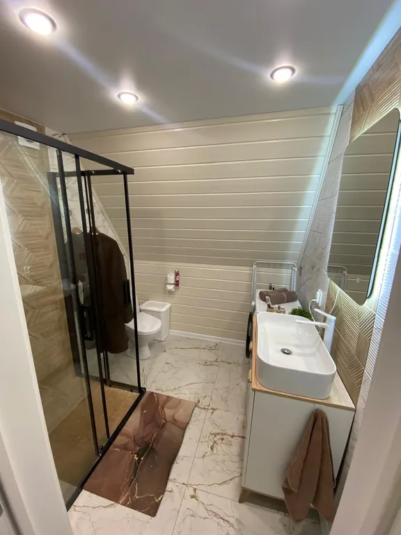 Коттедж Дом в лесу с баней на дровах и горячим фурако — Казань