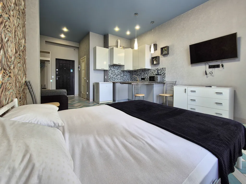 Квартира Квартира Студия с видом на море и балконом — Адлер