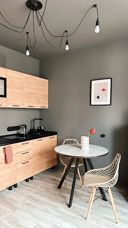 Однокомнатные апартаменты  с современным ремонтом