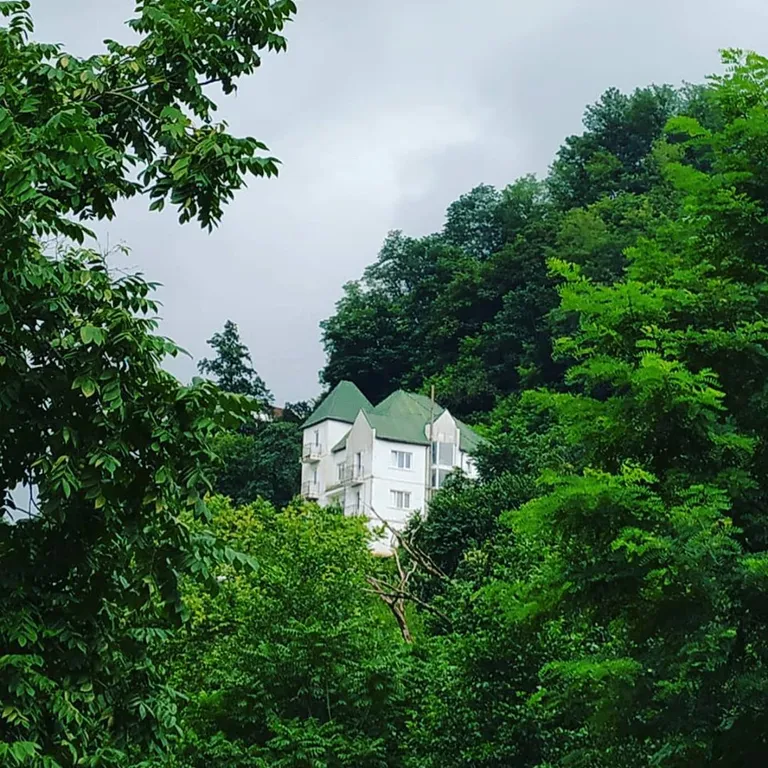 Белый дом в горах Ортабатуми