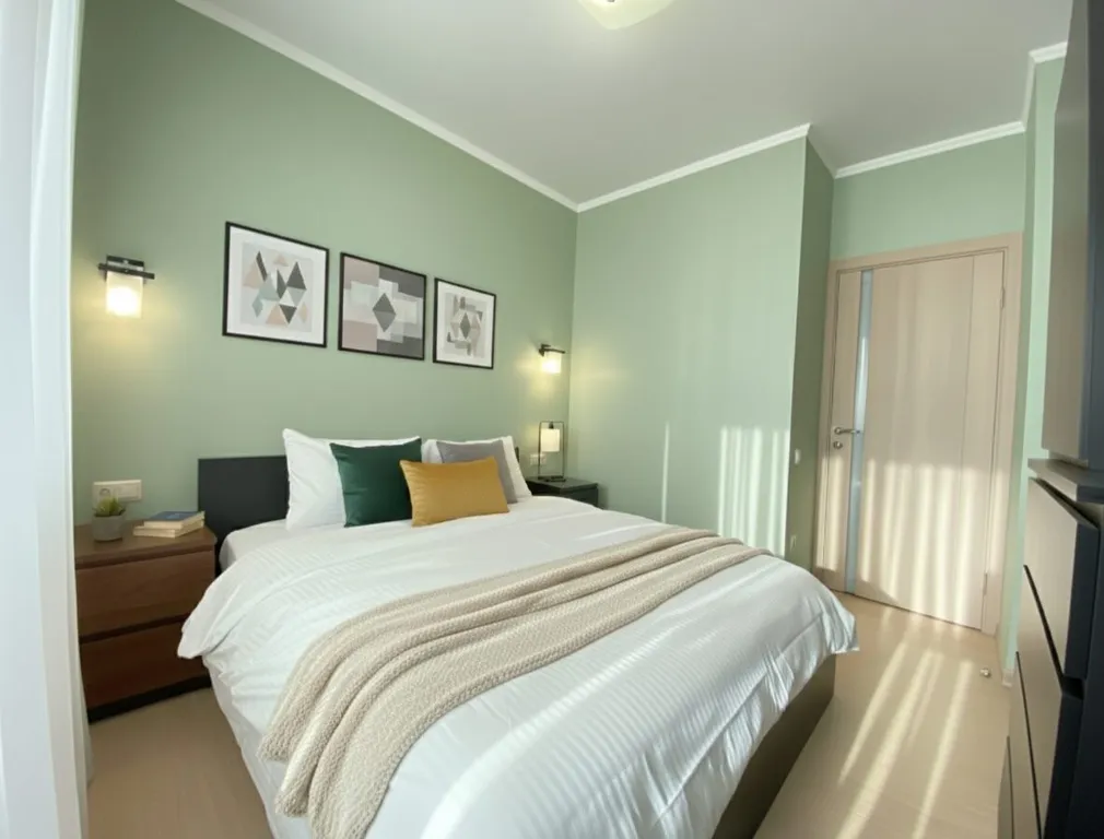 Уютная квартира в центре с видом на море. В 5 минутах ходьбы до пляжа! — аренда посуточно в Адлер