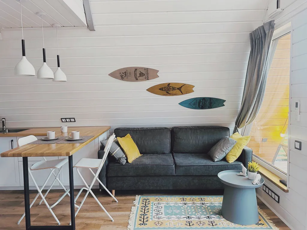 Стильный дом А-frame