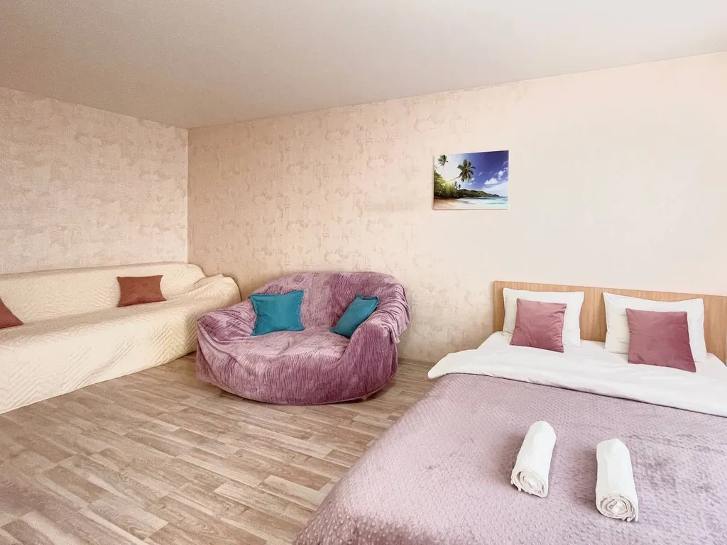 Апартаменты комфорт в центре с дополнительным диваном рядом с ОКБ