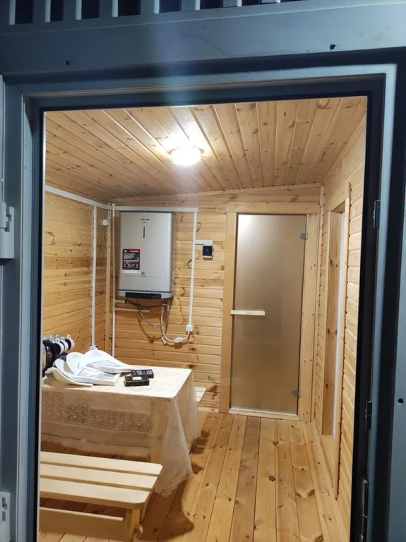 Уютный дом с баней и чаном