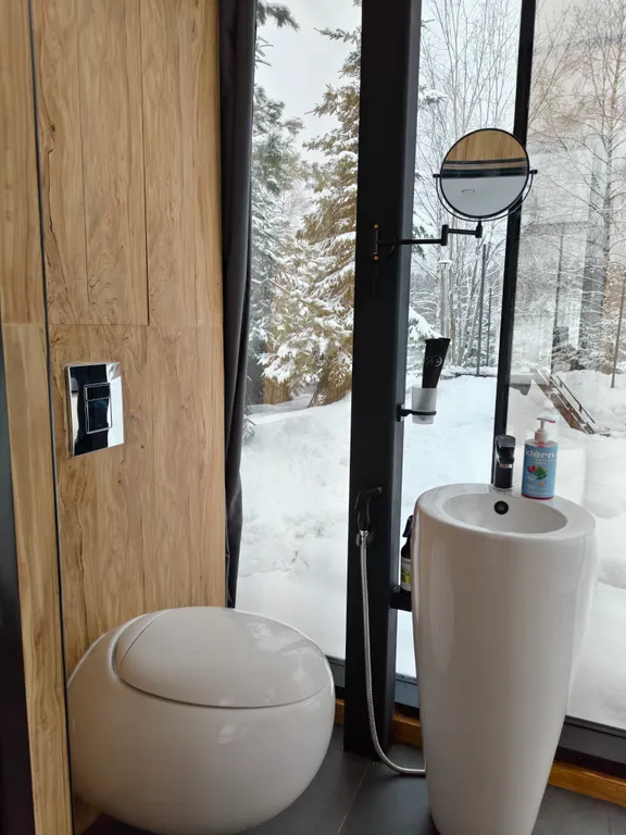 Дом 15m2 — чан, кухня, Wi-Fi
