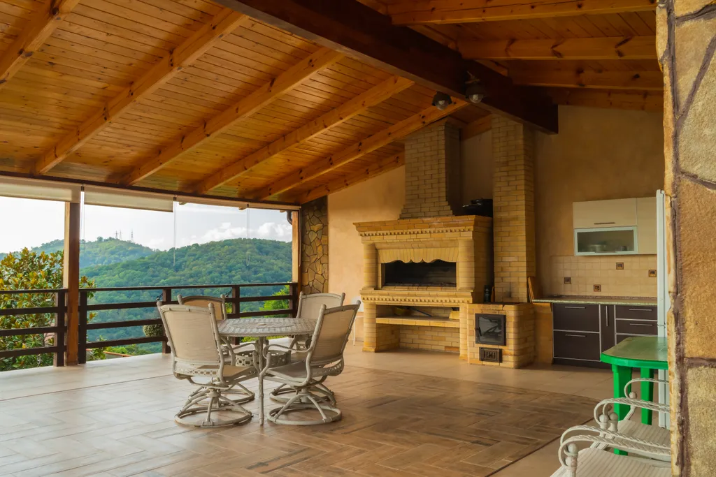 Дом в горах с видом на море Сочи