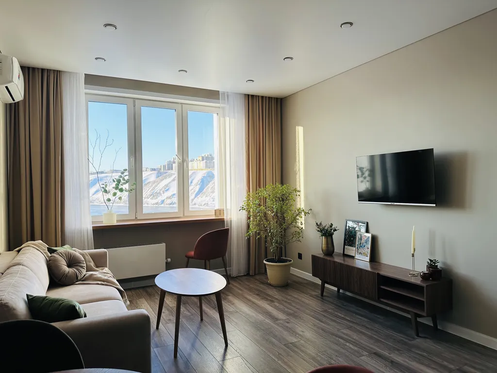 Квартира 2-комнатная квартира с красивым видом на енисей около заповедника столбы — Красноярск