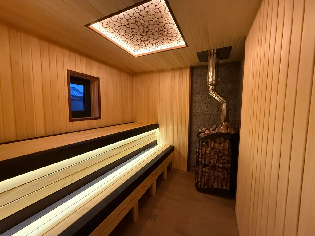 Загородный дом с баней, чаном и беседкой Kislorod O2