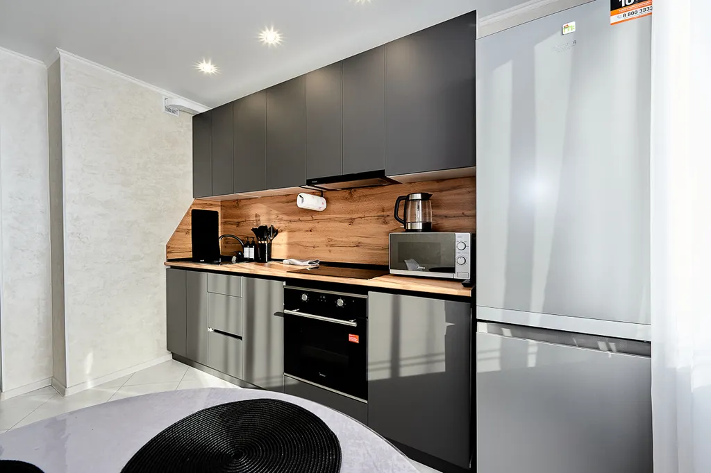 Квартира с новым ремонтом с видом на город сопки