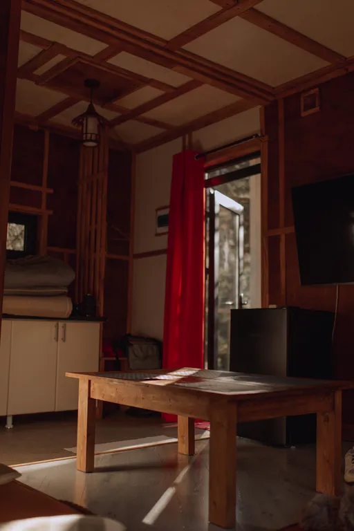 Апартаменты в лесу, с видом на горы