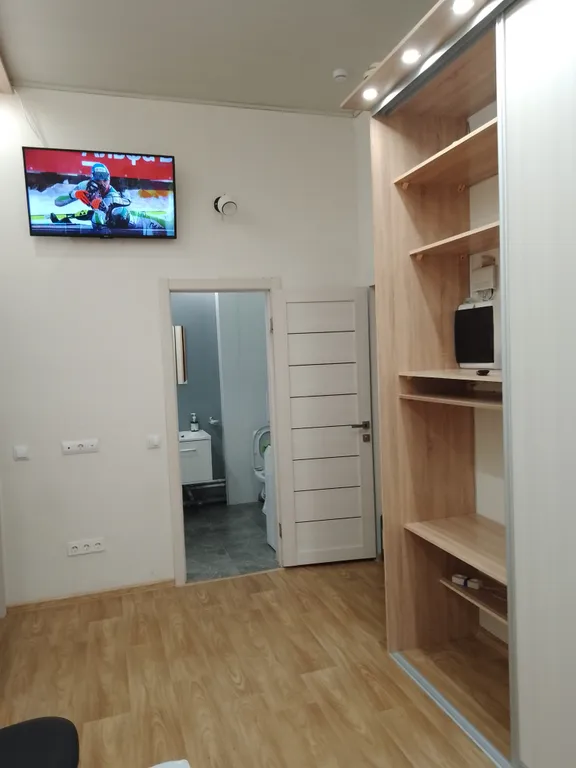 Двушка с высокими потолками в новостройке после ремонта