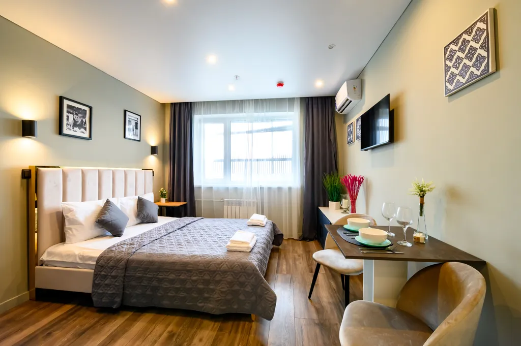 Квартира Квартира Дизайнерская студия у метро — Москва