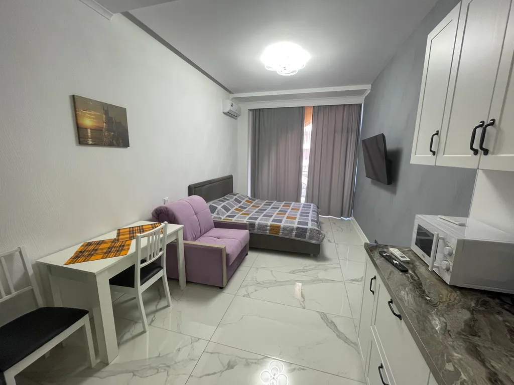 Квартира Уютная квартира-студия с балконом в Геленджике! — Геленджик