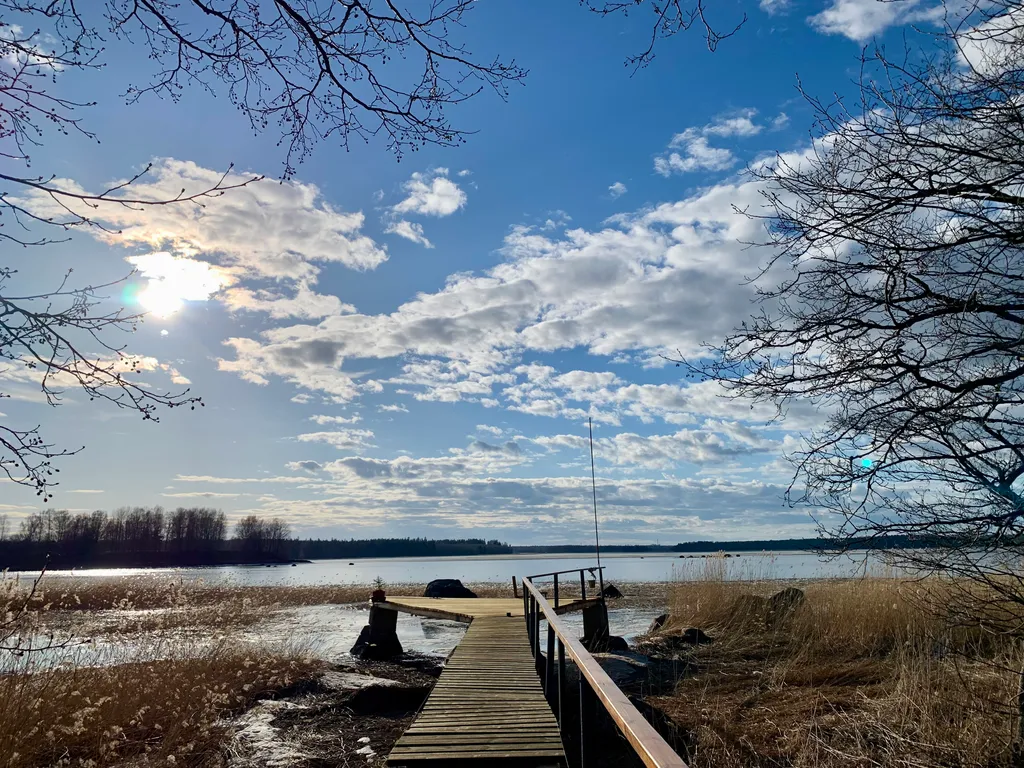 Дом с горячей купелью рядом с Выборгом