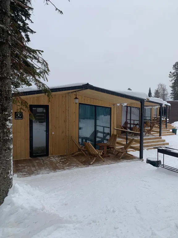 Гостевой домик на горе у подъёмника