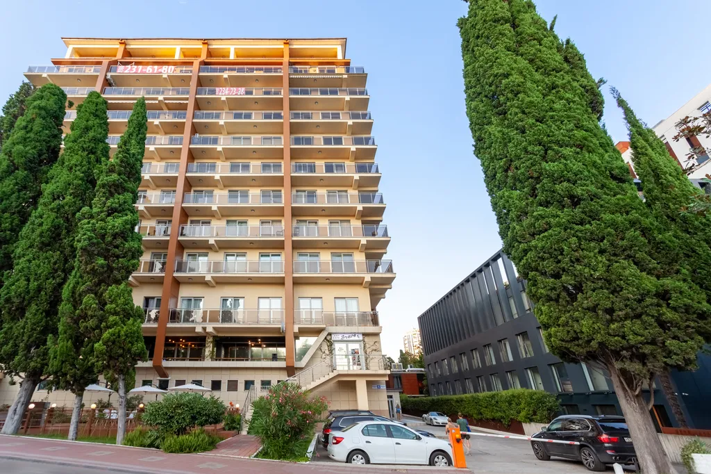 Апартаменты в центре с видом на море