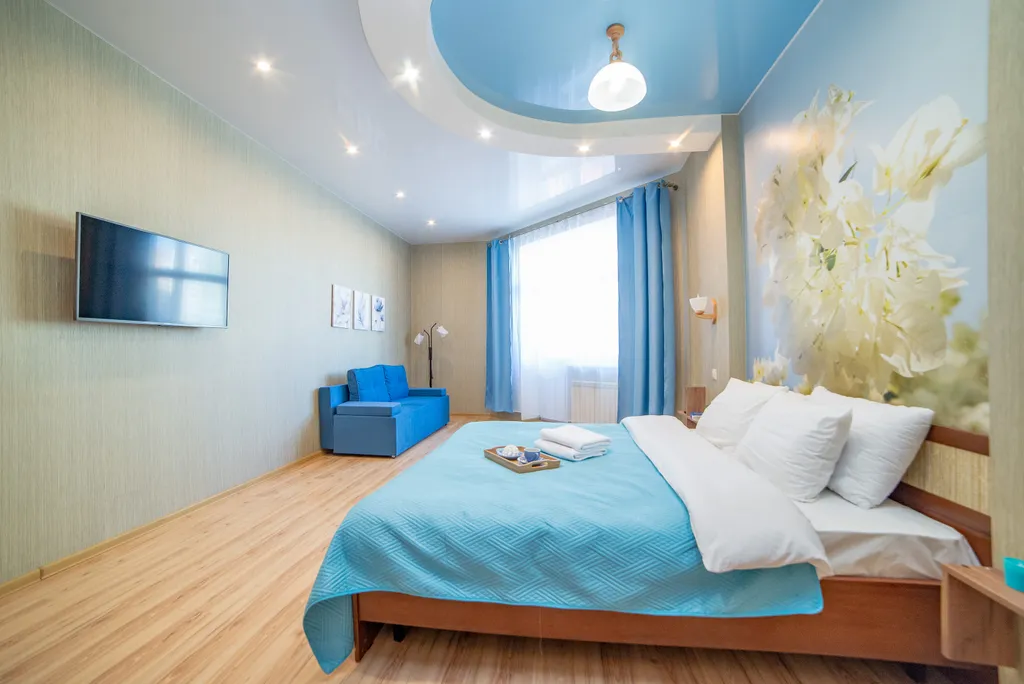 Красная вишня и голубика