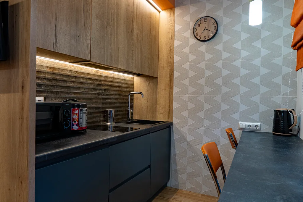 Апартаменты четырёхместные, новые, шикарные, море очень близко