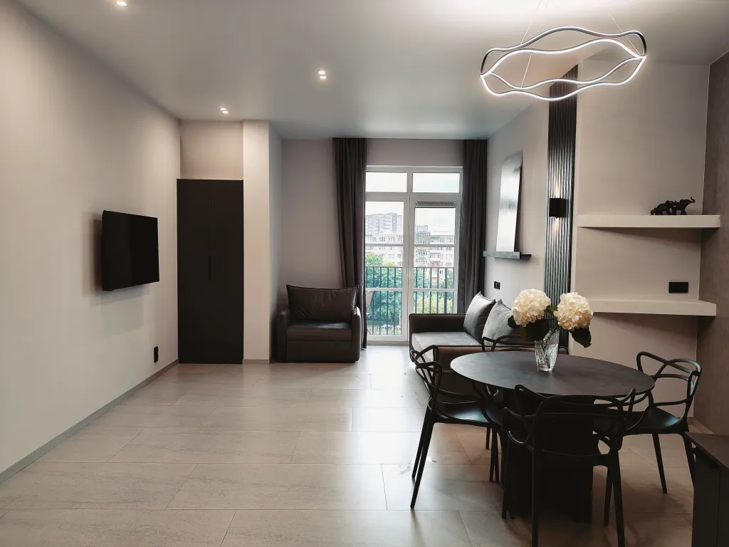 Каникулы в Кениге с балконом и видом на реку в Рыбной деревне