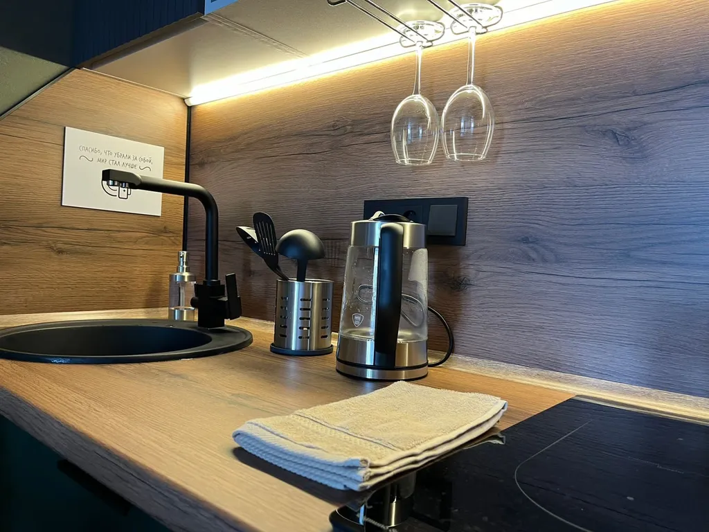 Апартаменты с видом на реку, проектором и игровой приставкой PS4