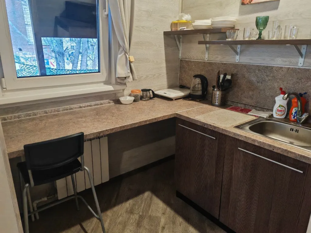 Коттедж Однокомнатный домик с террасой и мангалом — Новосибирск