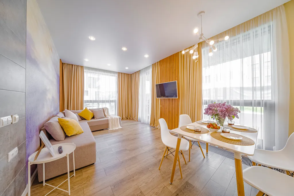 Квартира Охтаинн 26-1 с видом на школу — аренда посуточно в Мистолово