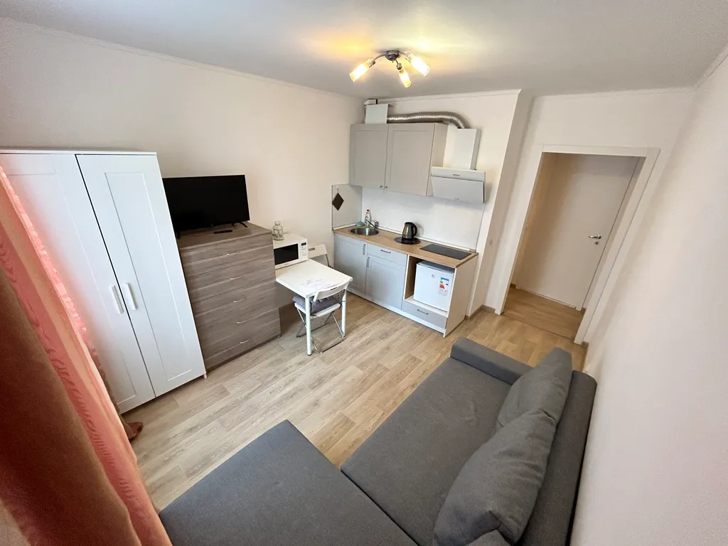 Уютная студия в двухкомнатной квартире